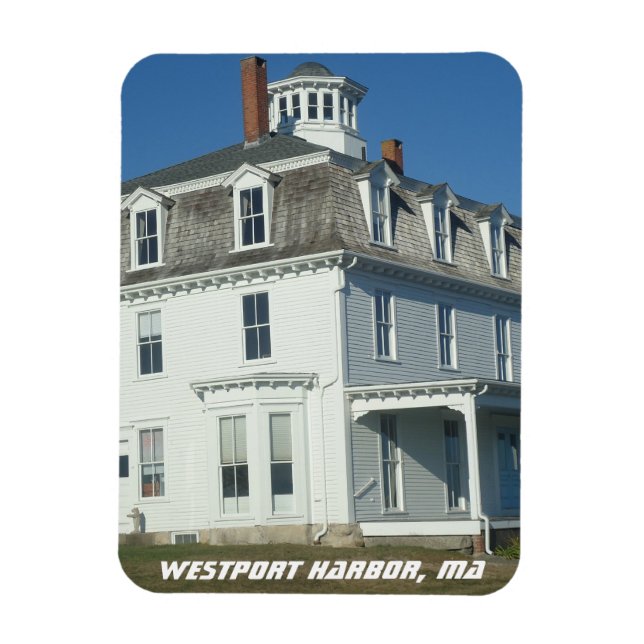 Westport Harbour, Massachusetts Magnet (Vertical)