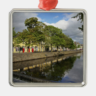 Westport, Ireland. The Atlantic town of Metal Tree Decoration