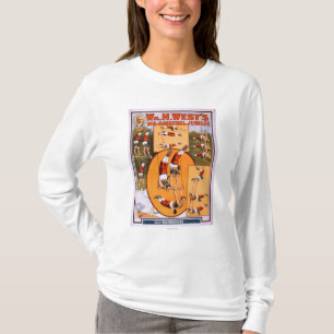 West's Big Minstrel JubileeGymnasts Poster T-Shirt
