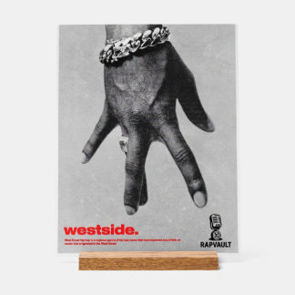 Westside acrylic sign