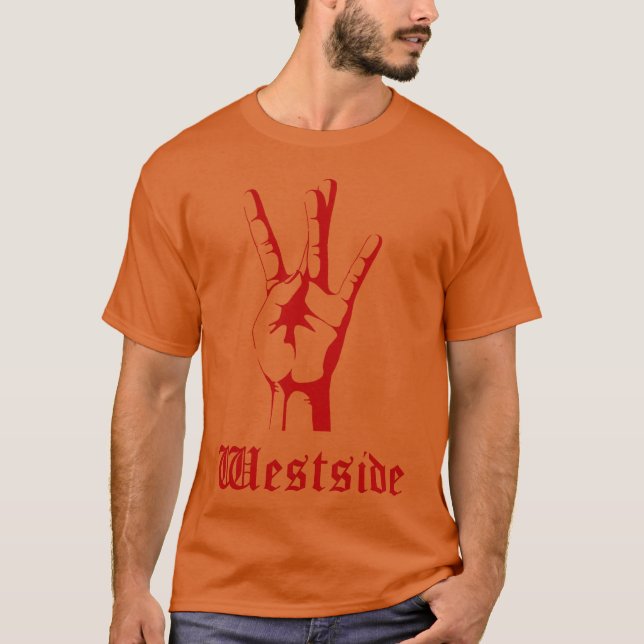 Westside red boy T-Shirt (Front)
