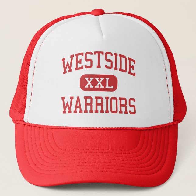 Westside - Warriors - High School - Omaha Nebraska Trucker Hat (Front)