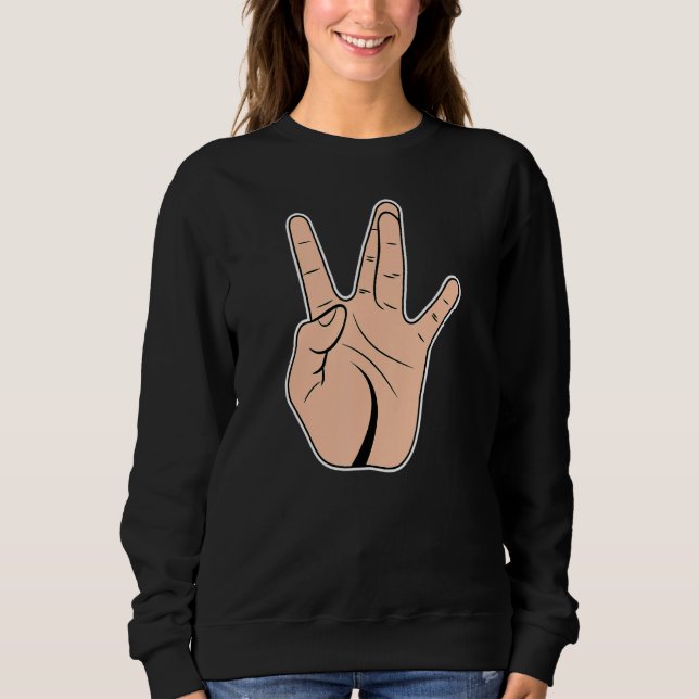 Westside Westcoast Hip-Hop Retro Fun Gift Idea for Sweatshirt (Front)