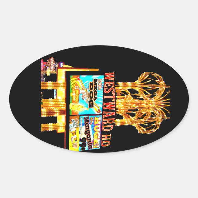 Westward Ho Las Vegas sticker (Front)