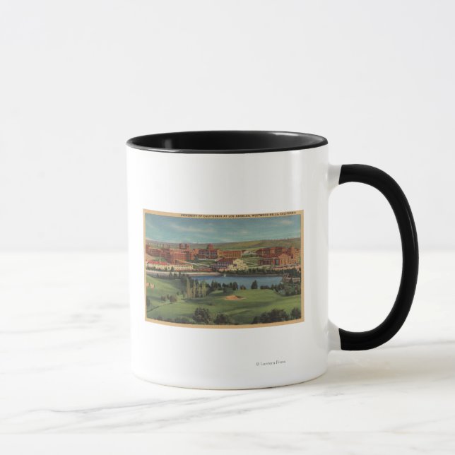 Westwood Hills, CA - View of U.C.L.A. Campus Mug (Right)