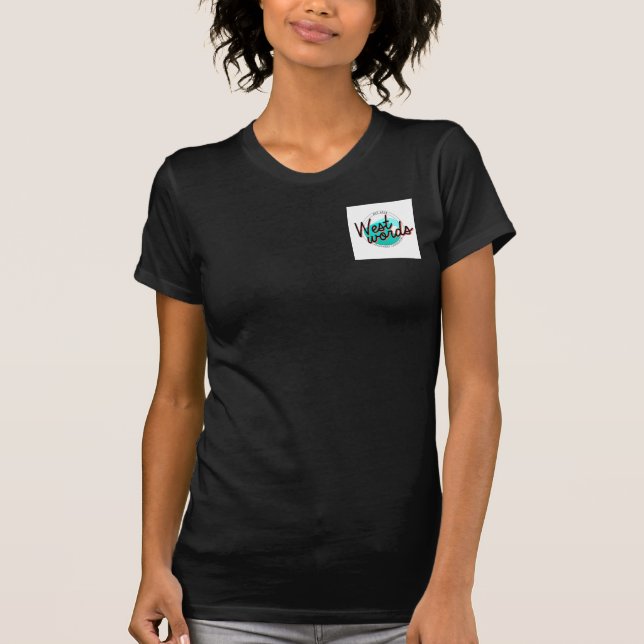 Westwords Reverse Chest Logo Shirt (women's slim) (Front)