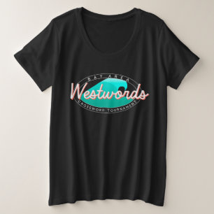 Westwords Reverse Logo T-shirt (women's plus size) Plus Size T-Shirt