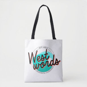 Westwords Tote (light/customisable background) Bag