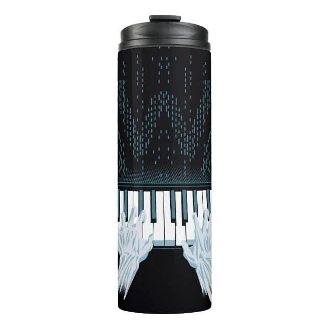 Westworld | Android Hands On Player Piano Thermal Tumbler (Front)
