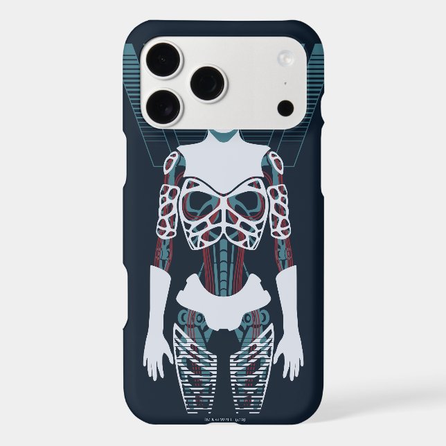 Westworld | Android Skeleton Over Logo (Back)