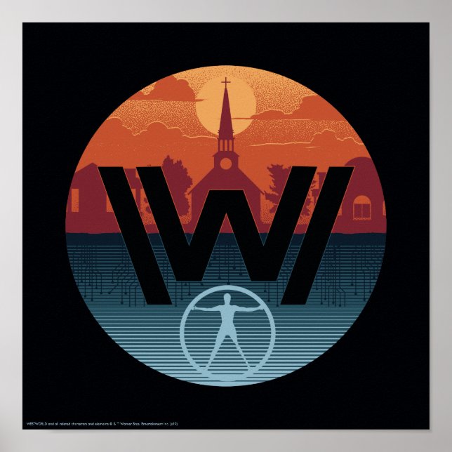 Westworld | Escalante Church Logo Poster (Front)