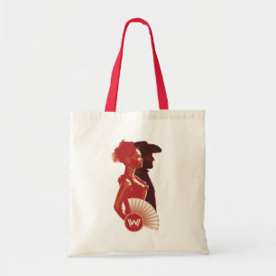 Westworld Maeve & Hector Stencil Portrait Tote Bag