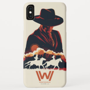 Westworld   Man in Black Desert Silhouette Case-Mate iPhone Case