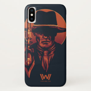 Westworld Man in Black With Revolver Case-Mate iPhone Case