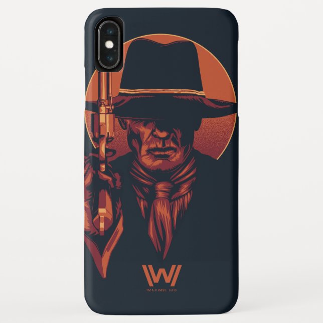 Westworld | Man in Black With Revolver Case-Mate iPhone Case (Back)