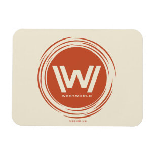 Westworld   Stylised Sun Logo Magnet