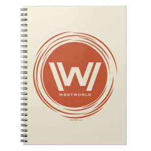 Westworld Stylised Sun Logo Notebook