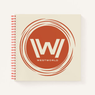 Westworld Stylised Sun Logo Notebook