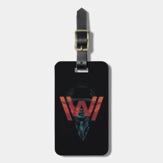 Westworld | The Man in Black Logo Graphic Luggage Tag