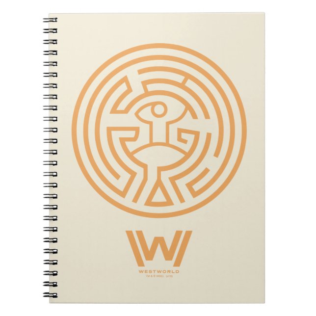 Westworld | The Maze Symbol Notebook (Front)