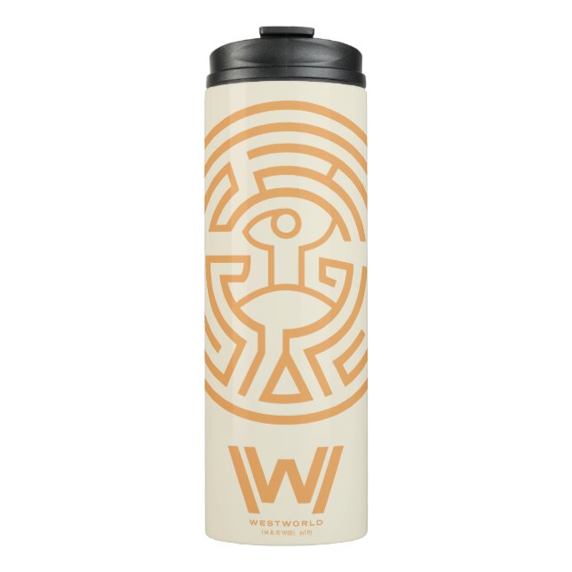 Westworld | The Maze Symbol Thermal Tumbler (Front)