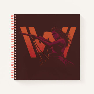 Westworld | Wyatt With Rifle Over Logo Notebook