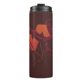 Westworld | Wyatt With Rifle Over Logo Thermal Tumbler