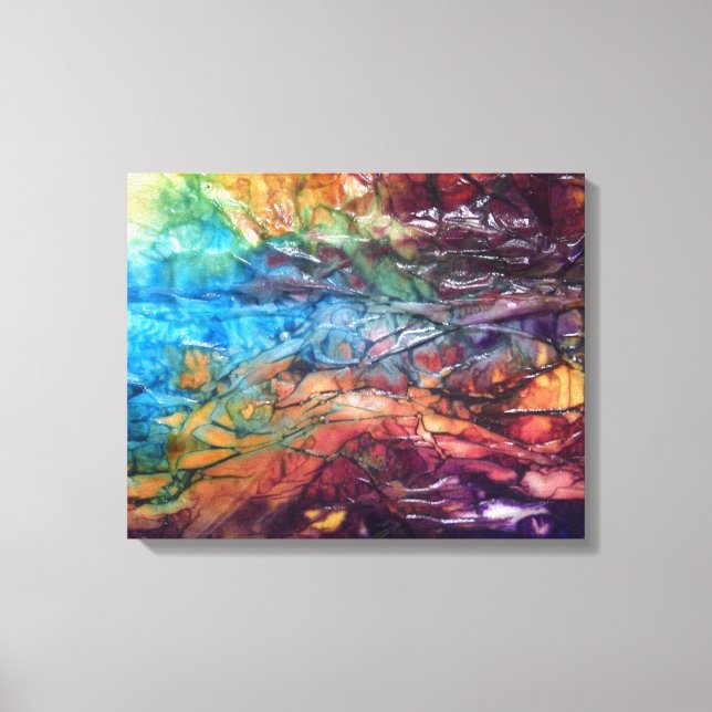 Wet 022 canvas print (Front)