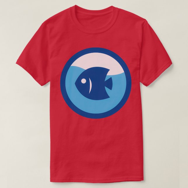 Wet Fins Logo T-Shirt (Design Front)