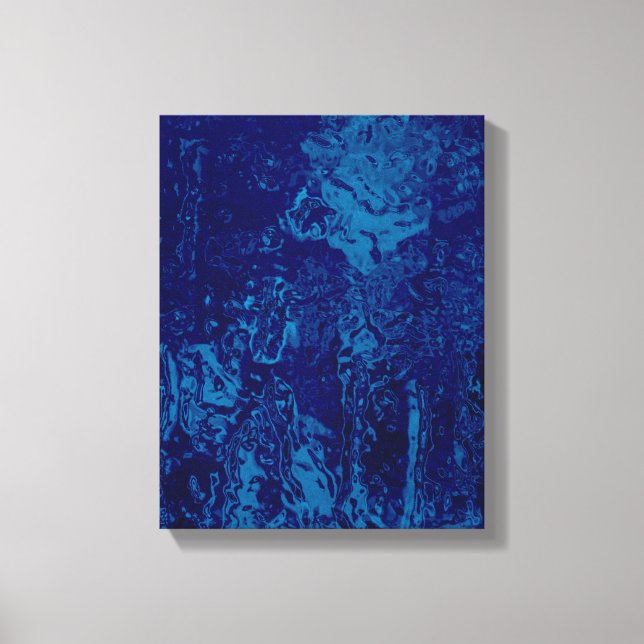 Wet Flower - Wrapped Canvas (Front)