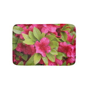 Wet Fuchsia Azalea Bath Mat