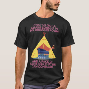 Wet Leg Chaise Longue in a Festival Tent - Glaston T-Shirt