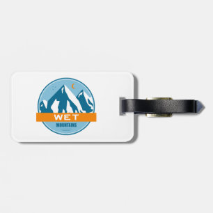 Wet Mountains Colorado Luggage Tag