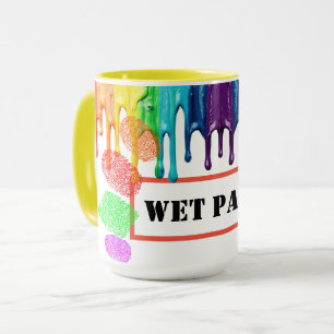 Wet Paint Artist's Mug