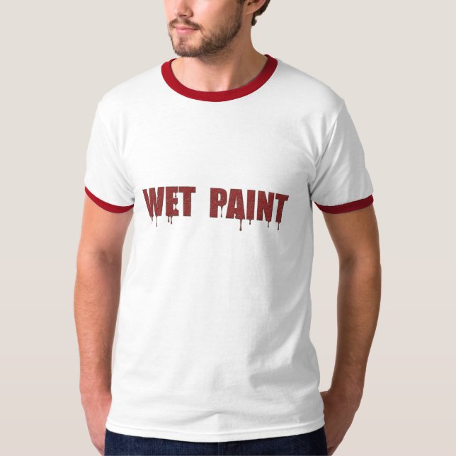 Wet Paint T-Shirt (Front)