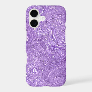 Wet Purple Modern Abstract 