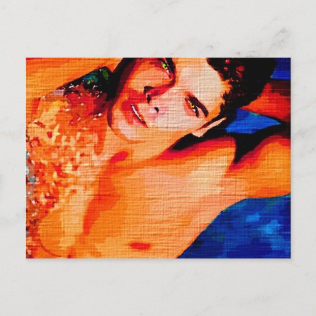 Wet Twinks I Postcard (Front)