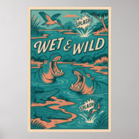 Wet & Wild River Creatures Comic