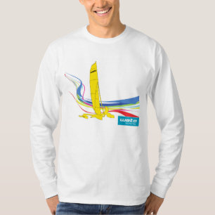 Weta Trimaran design on long-sleeve T-shirt