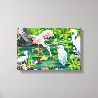 Wetland Wonders Canvas Print