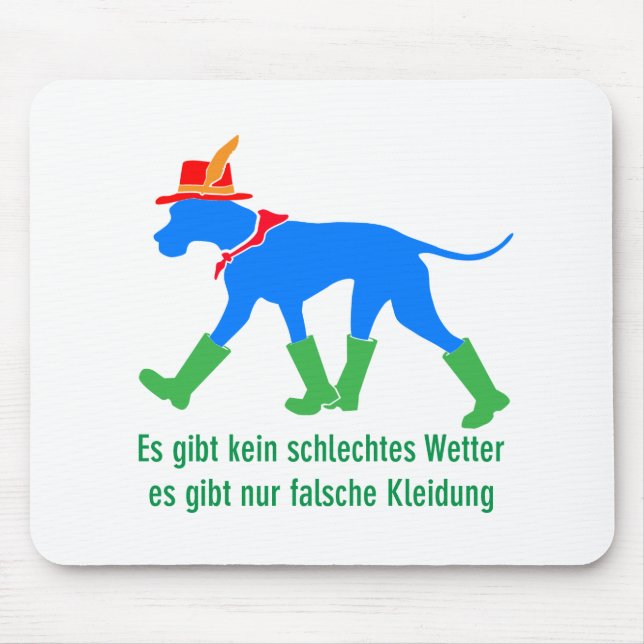 Wetterdogge Mouse Pad (Front)
