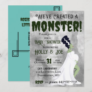 We've Created a Monster! Invitation