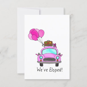 We've eloped Announcement