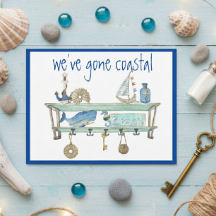 We've Gone Coastal Moving Announcement Beach