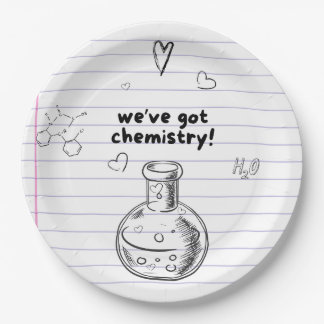 We've Got Chemistry Paper Plates