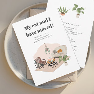 We've Moved Address Chic Moving Announcement