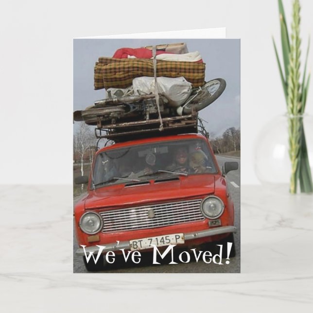 We've Moved! Announcement (Front)