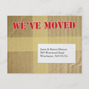 We've Moved Announcement