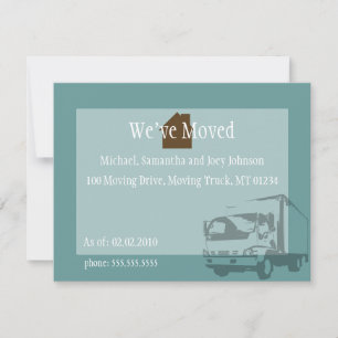 We've Moved Announcement Cards