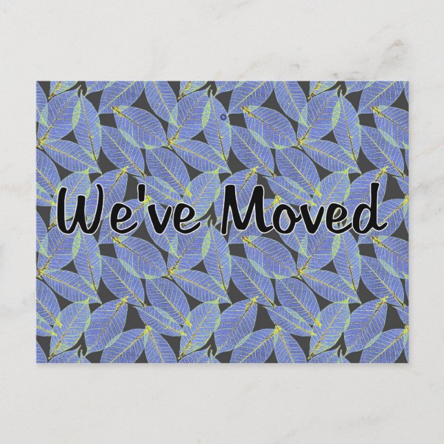 We've Moved Announcement Postcard (Front)